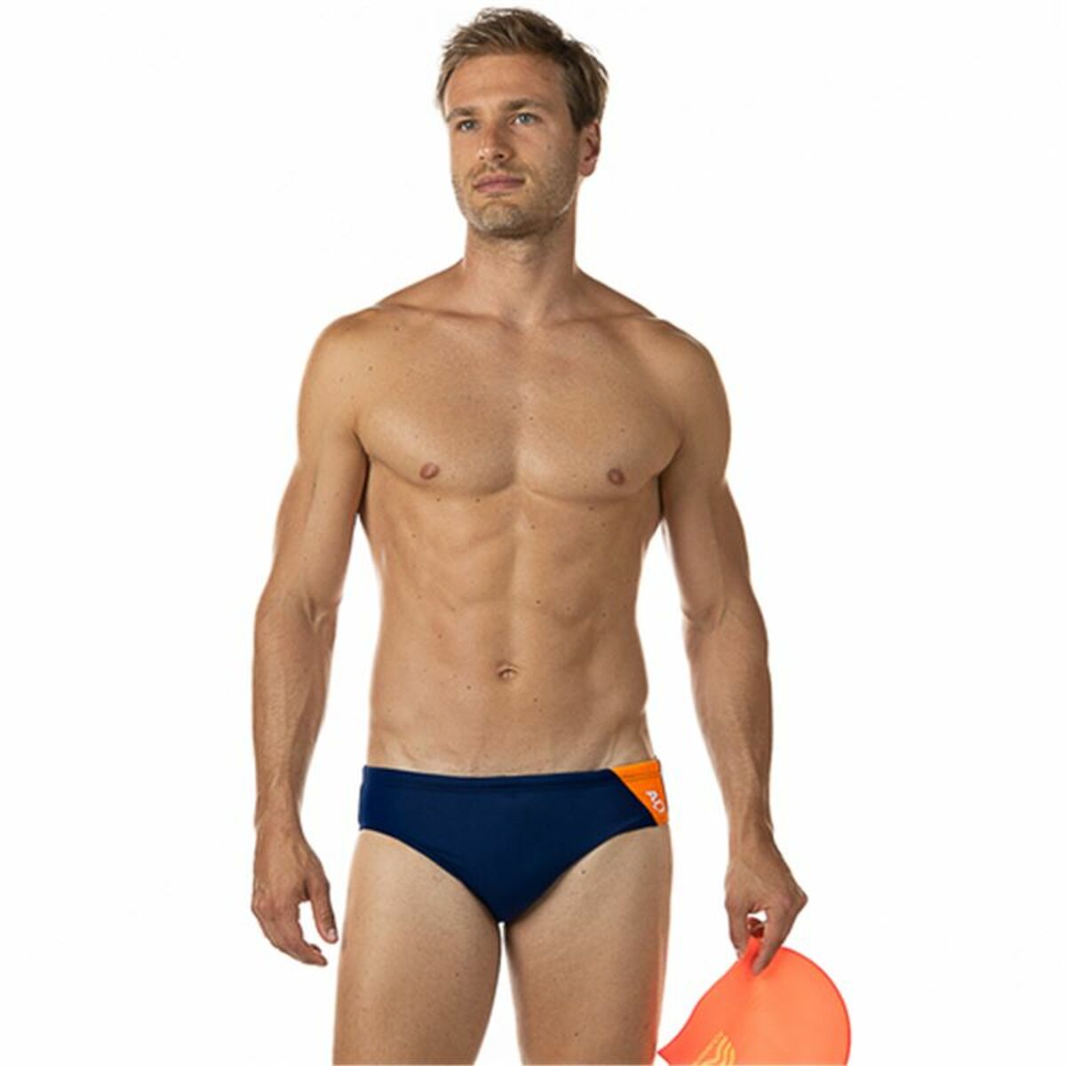 Men's Briefs Aquarapid Costume Slip Navy Blue 48